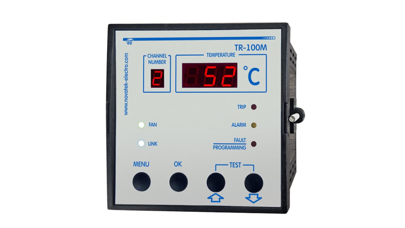 

Cyfrowy regulator temperatury suchego transformatora TR-100M