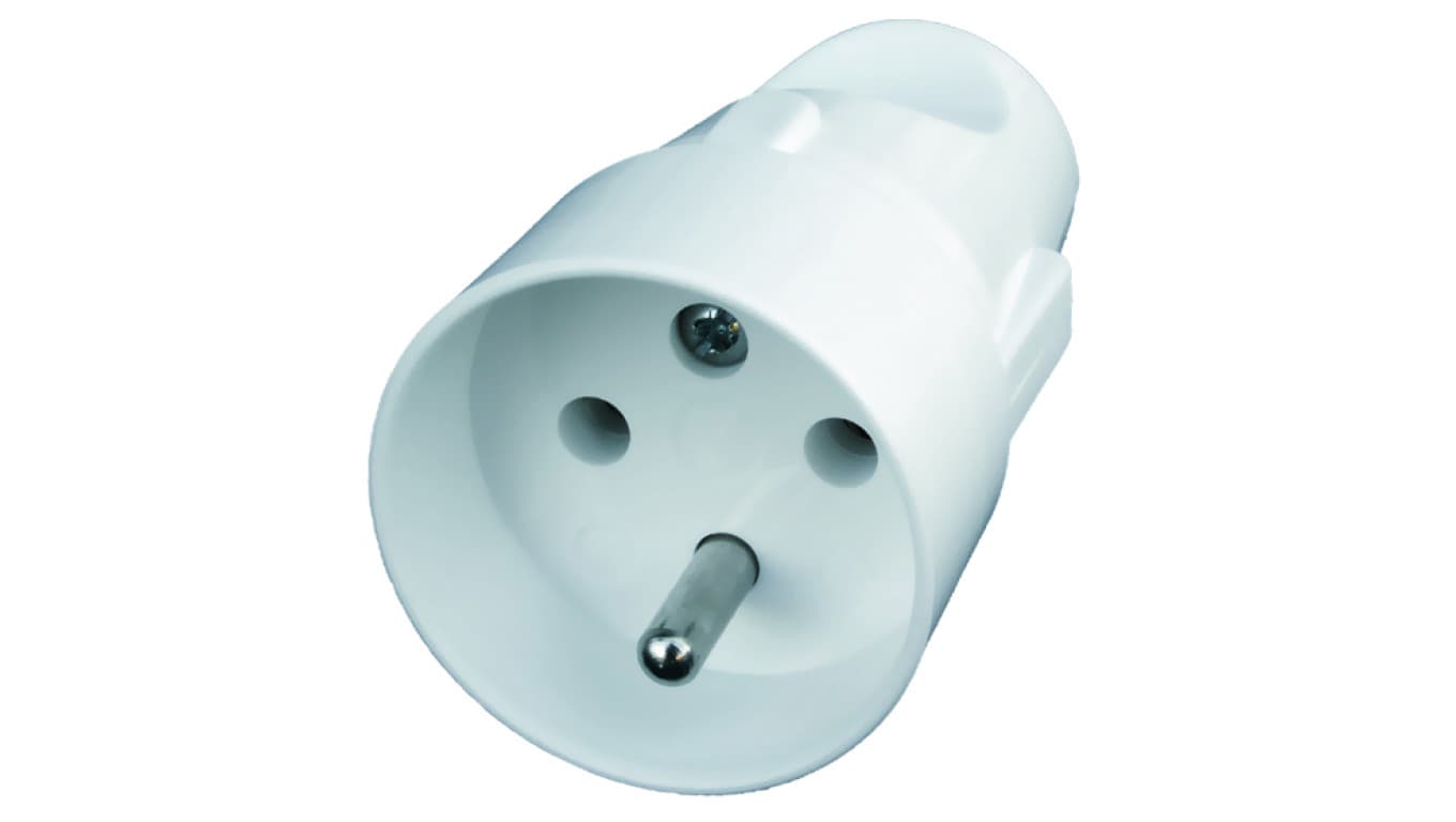 

Gniazdo proste S 6 16A 2P+Z 250V białe 32-12102.01 /50szt./