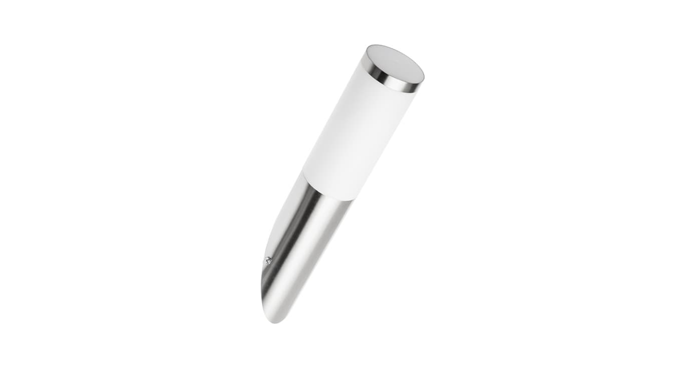 

Oprawa ogrodowa MILAN-U,E27, MAX.40W, IP54, AC220-240V, 50-60Hz,kinkiet ukośny, inox