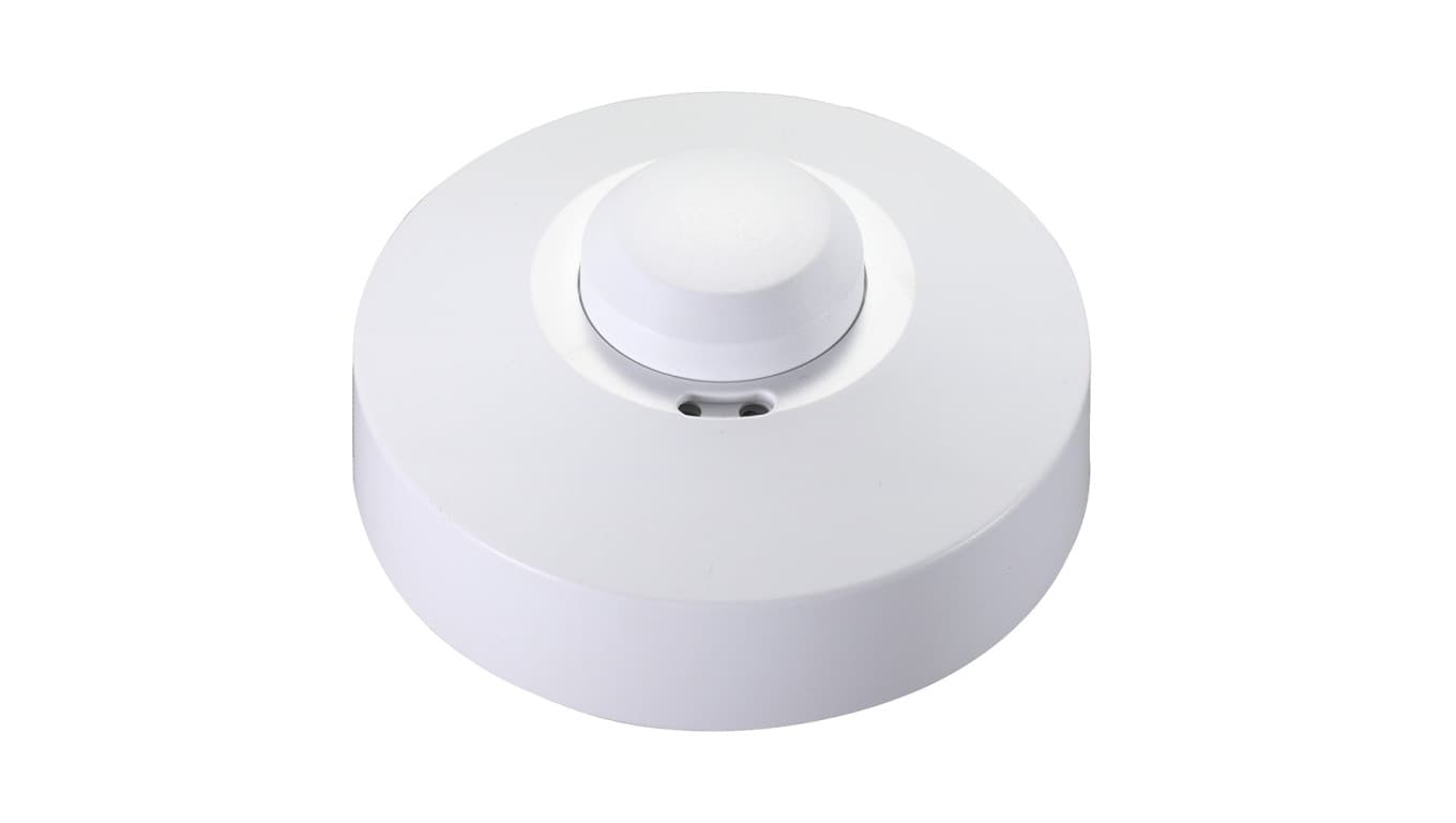 

Czujnik ruchu mikrofalowy 1200W 360 stopni IP20 okrągły biały B52-SES60WH