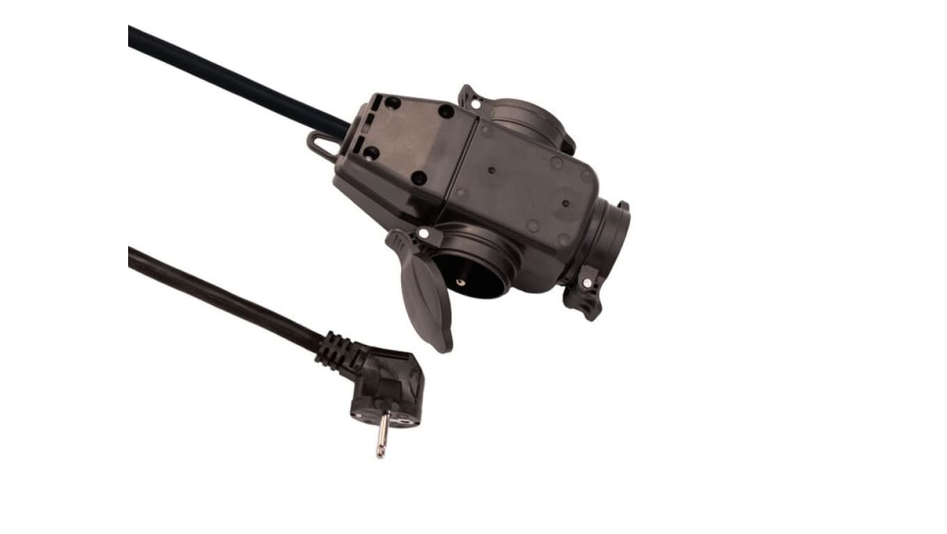 

Przedłużacz warsztatowy 3-gniazda z/u 10m IP44 /H05RR-F 3x1,5/ PS3-3010G
