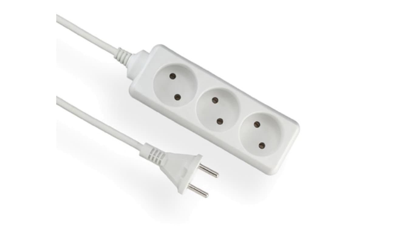 

Przedłużacz ECONOMIC 3-gniazda b/u 5m /H05VV-F 2x1/ EPS-35