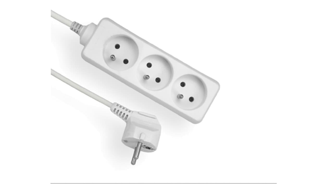 

Przedłużacz ECONOMIC 3-gniazda z/u 5m /H05VV-F 3x1/ EPS-305