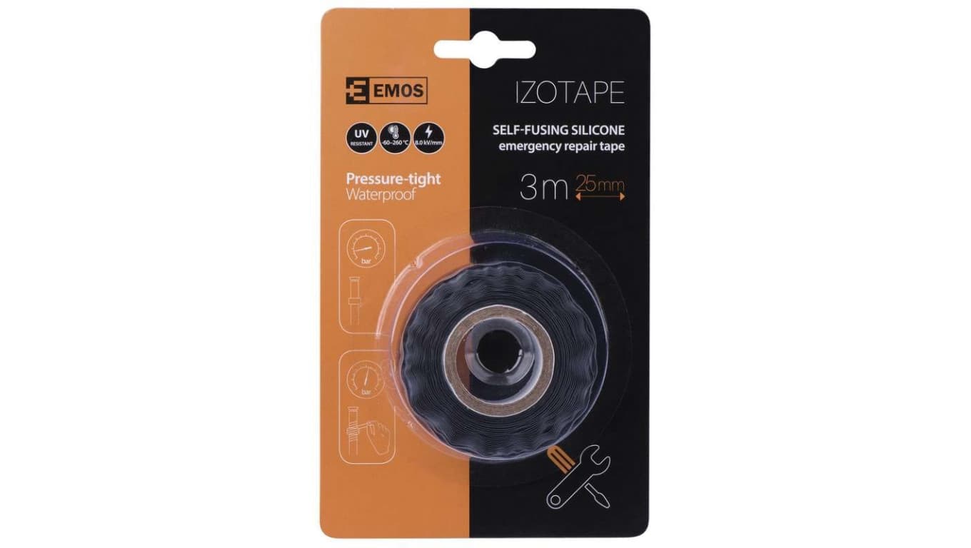 

Taśma izolacyjna 25mm x 3m samowulkanizująca 8kV UV czarna F52503