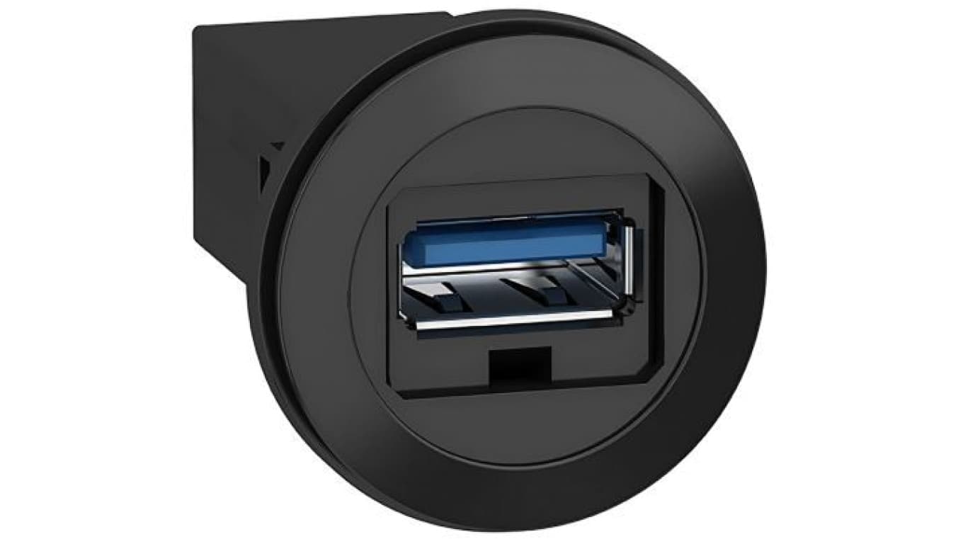 

Gniazdo USB 3.0 typ A-A pulpitowe 22mm XB5PUSB3