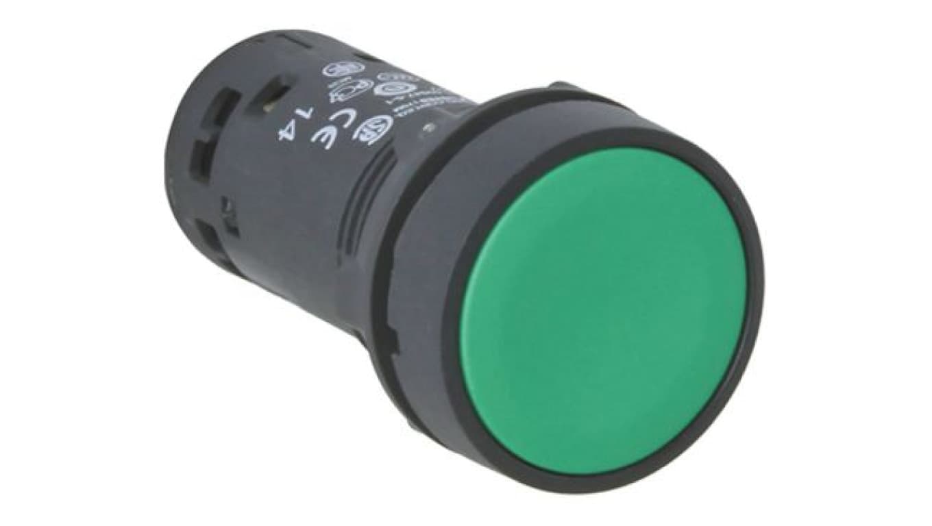

Przycisk sterowniczy 22mm zielony z samopowrotem 1Z XB7NH31