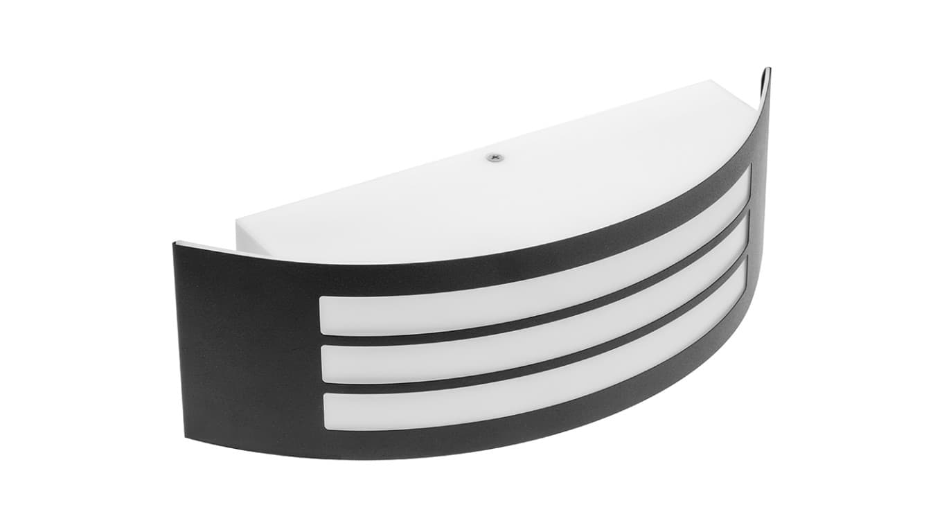 

Oprawa elewacyjna ASTRIT, E27, MAX. 14W, IP54, AC220-240V, 50/60Hz, czarna