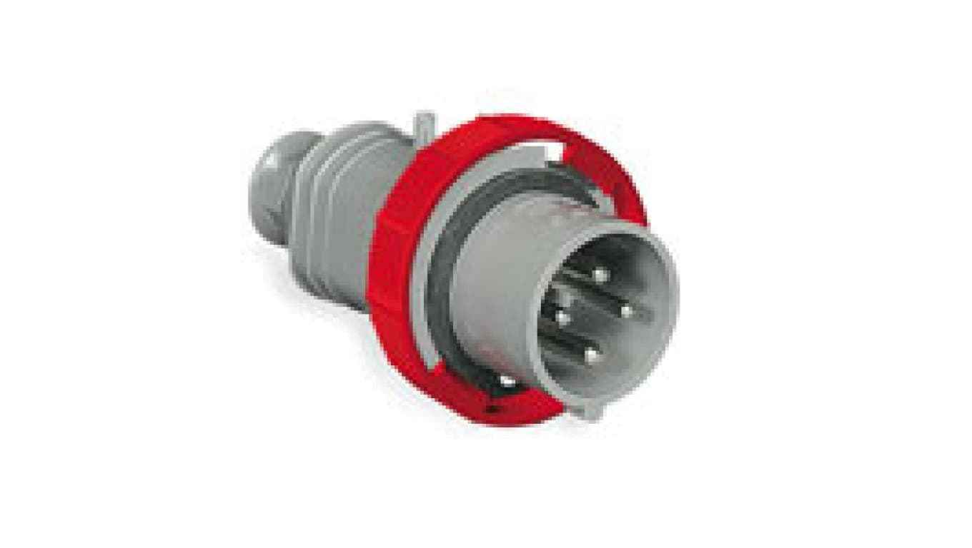 

Wtyka przenośna prosta 32A 3P+N+E 380-415V 50-60HZ 6H IP67 P477426