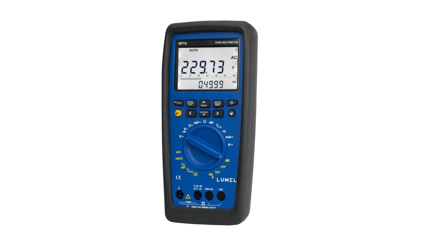 

Multimetr cyfrowy True RMS NP15-6 /z atestem KJ/ NP15 600P1