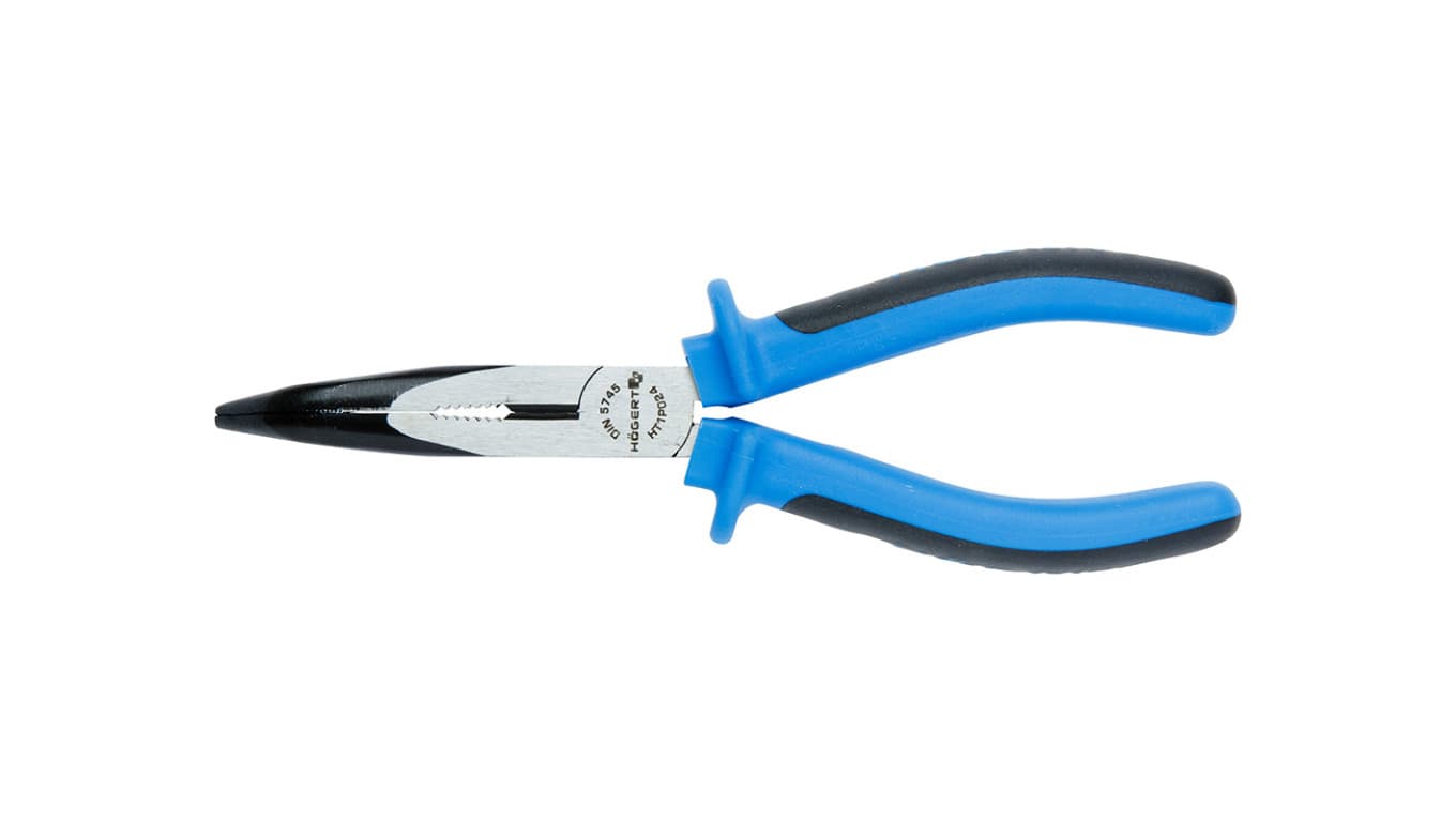 

Szczypce wydłużone wygięte 200 mm, CrV