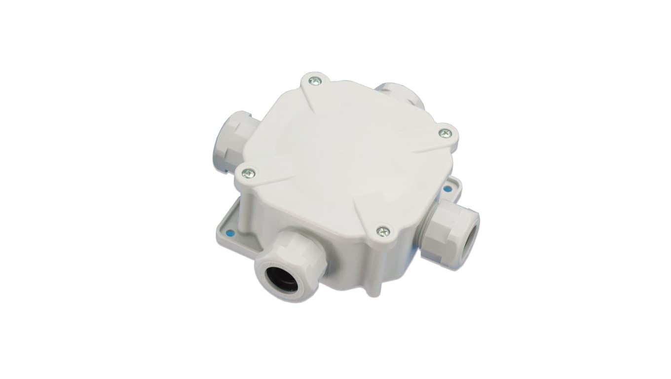 

Puszka n/t hermetyczna PH PG16 75x75x33 5x4mm2 IP67 szara A.0035