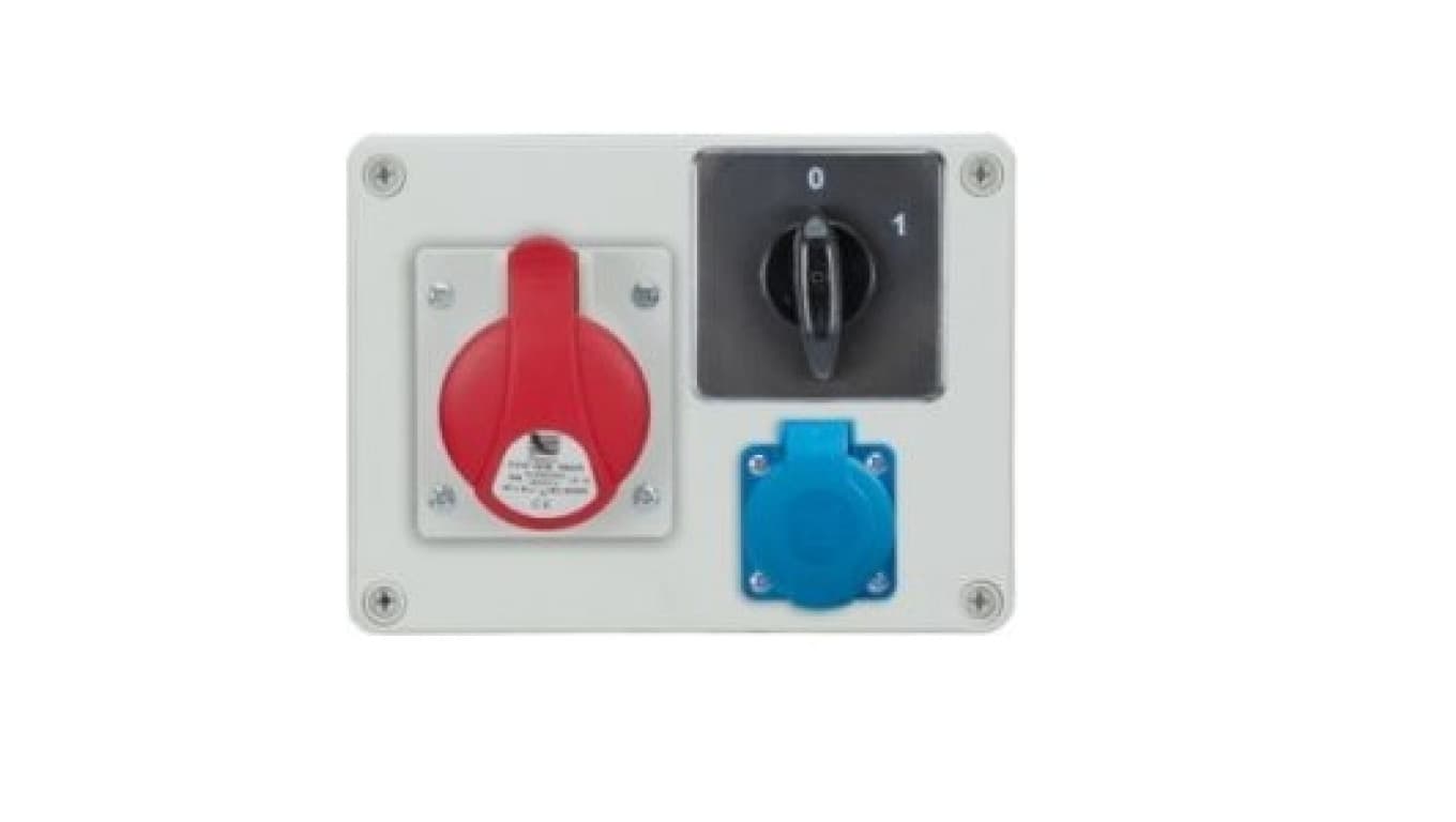 

Rozdzielnica stacjonarna R-BOX 190 1x32A/5P 1x250V wył. 0/1 IP44 B.1092W
