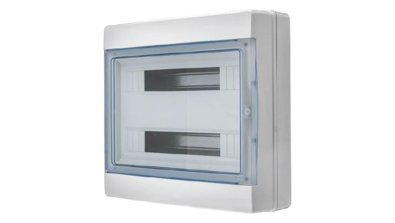 

Rozdzielnica modułowa 3x12 natynkowa IP65 N+PE C.14536