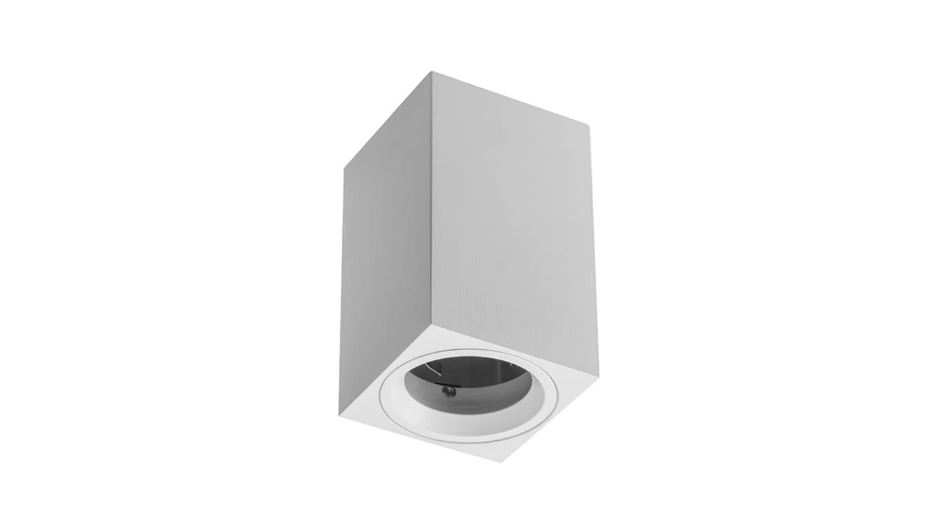 

Oprawa sufitowa SENSA MINI, alum, 70x70x115, IP20, max 50W, kwad. biała