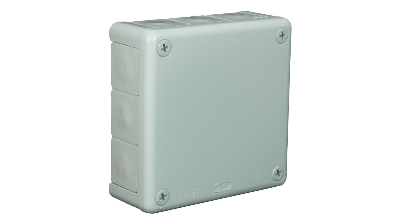 

Puszka n/t hermetyczna pusta 118x118x46mm IP55 popiel VP 051-03 61.155