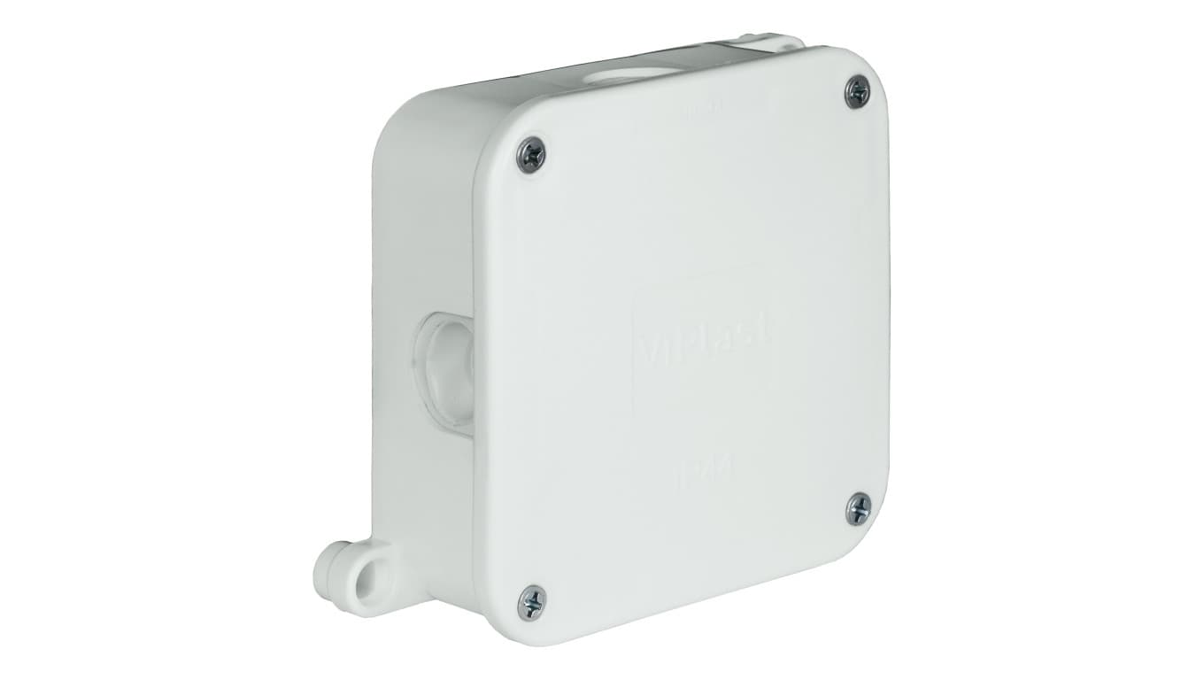 

Puszka n/t hermetyczna pusta 88x88x40mm IP44 biała VP 064-01 61.171