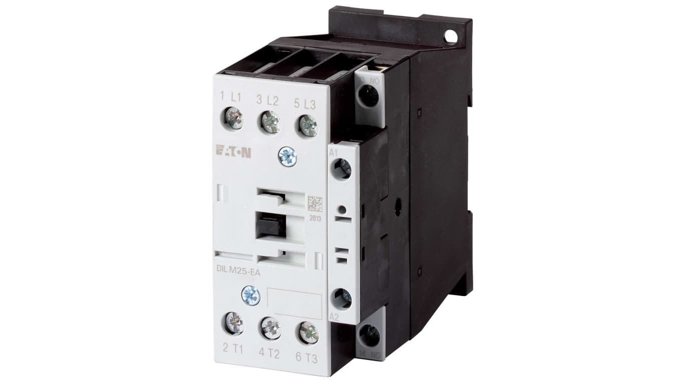 

Stycznik mocy 25A 3P 230V AC 0Z 1R DILM25-01-EA(230V50HZ,240V60HZ) 189915, 230v50hz/240v60hz) 18991