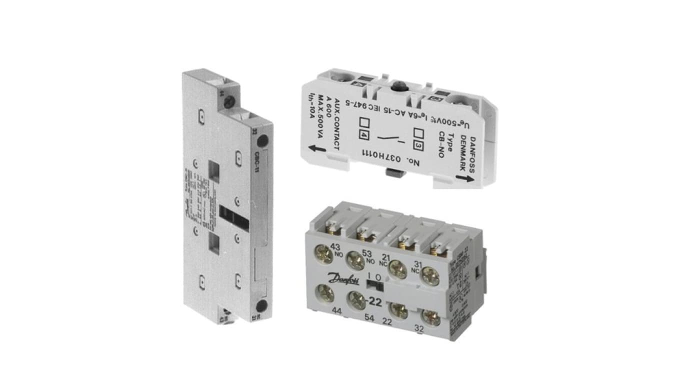 

Styk pomocniczy 1R opóźniony montaż czołowy CB-LB 037H0114