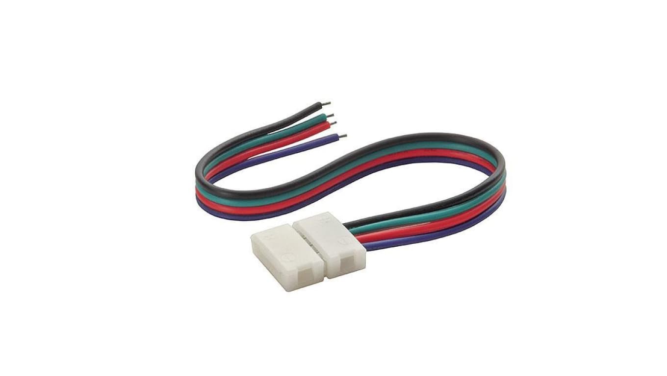 

Złączka do taśmy led rgb 10mm t+k