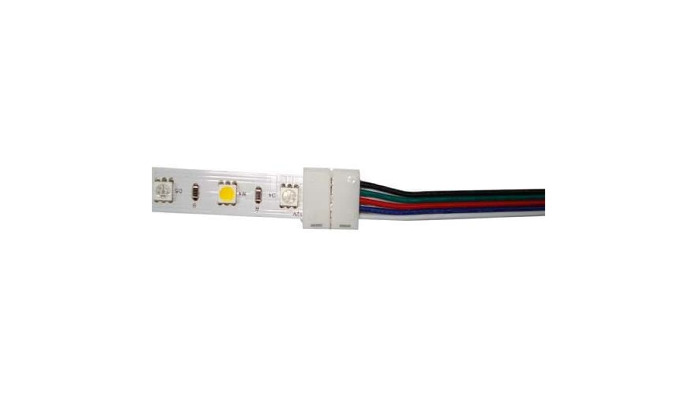 

Złączka do taśmy led rgbw 12mm t+k 5-pin łączy taśmę rgbw z kontrolerem rgbw