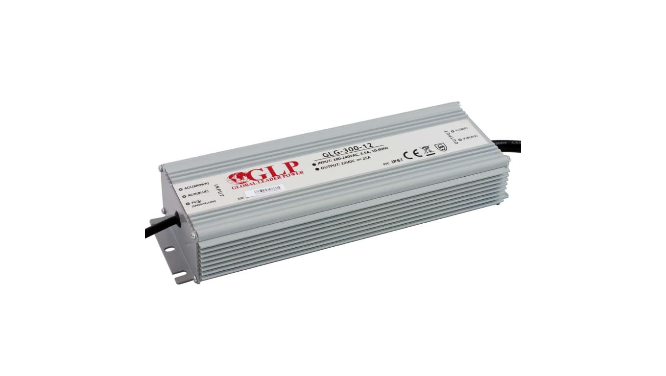 

Zasilacz PFC GLG 300W 12Vip67 GLG-300-12 GPV GLP led