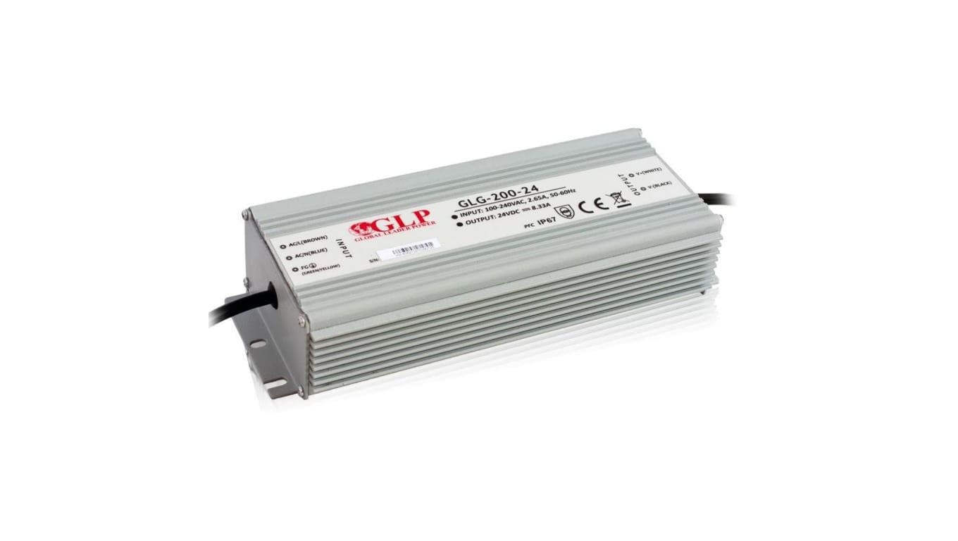 

Zasilacz PFC GLG 200W 24Vip67 GLG-200-24 GPV GLP led