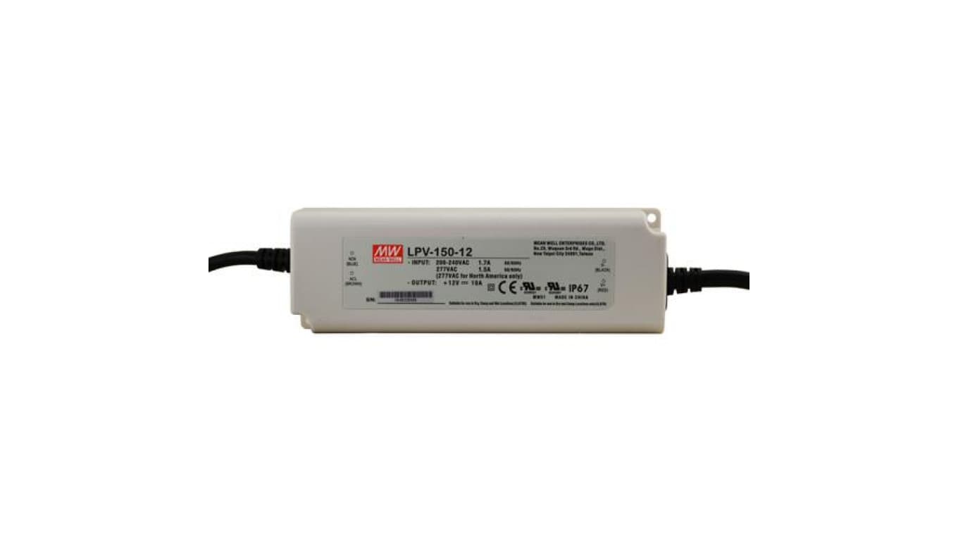 

Zasilacz Mean Well LPV-150-12 120W ip67 12V