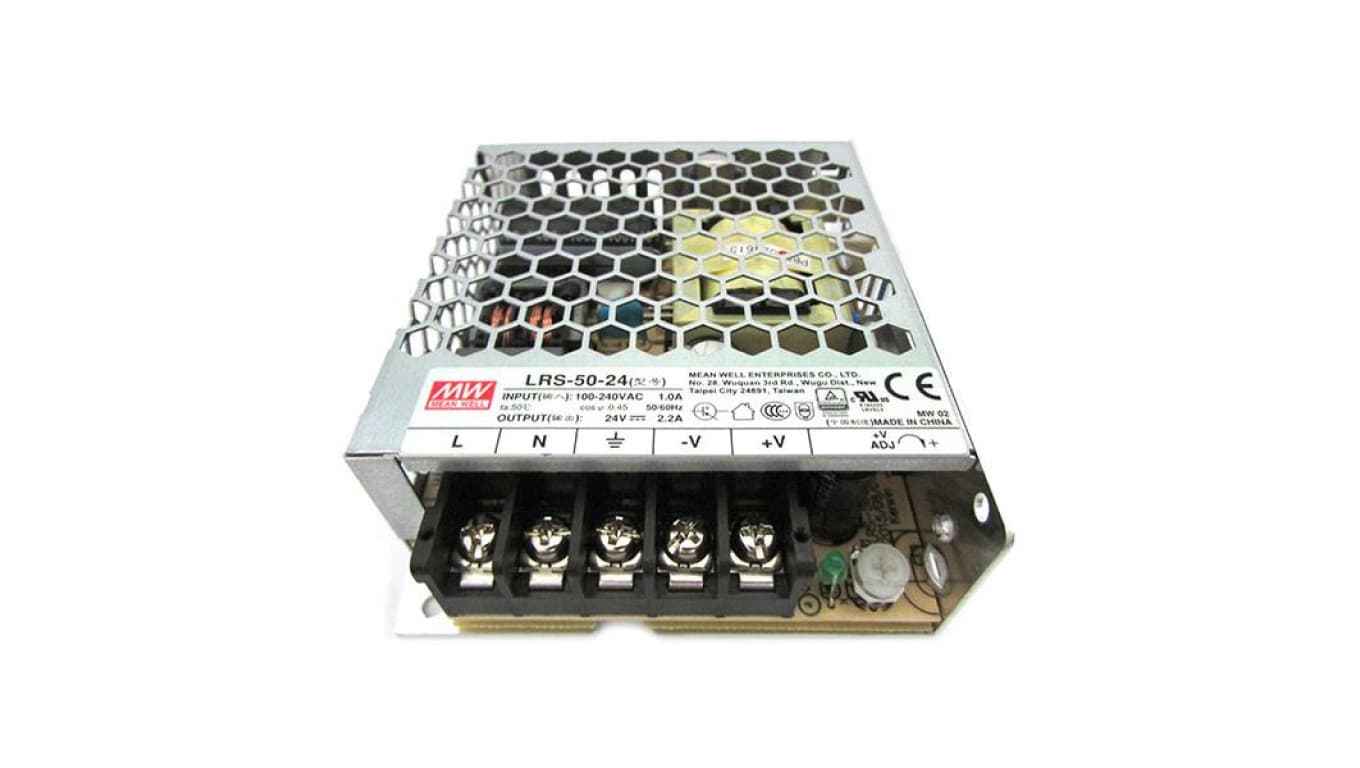 

Zasilacz Mean Well LRS-50-24 50W 24V ip20