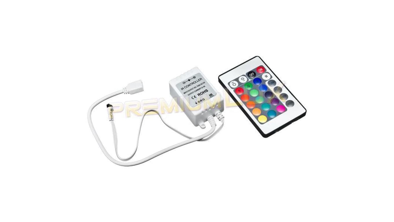 

Kontroler sterownik RGB ir 24 key 72W