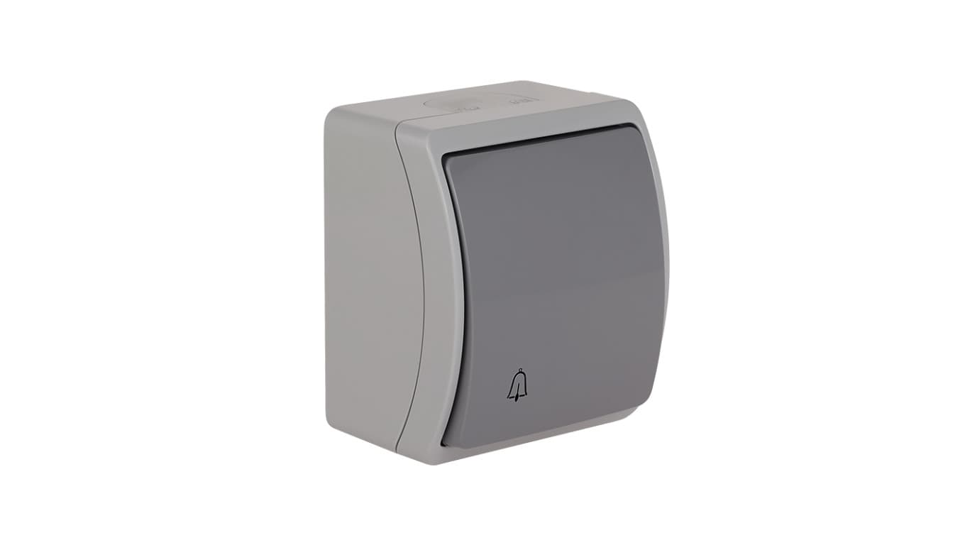 

Koala Przycisk /dzwonek/ n/t IP44 popiel/grafit VW 155-08 61.345