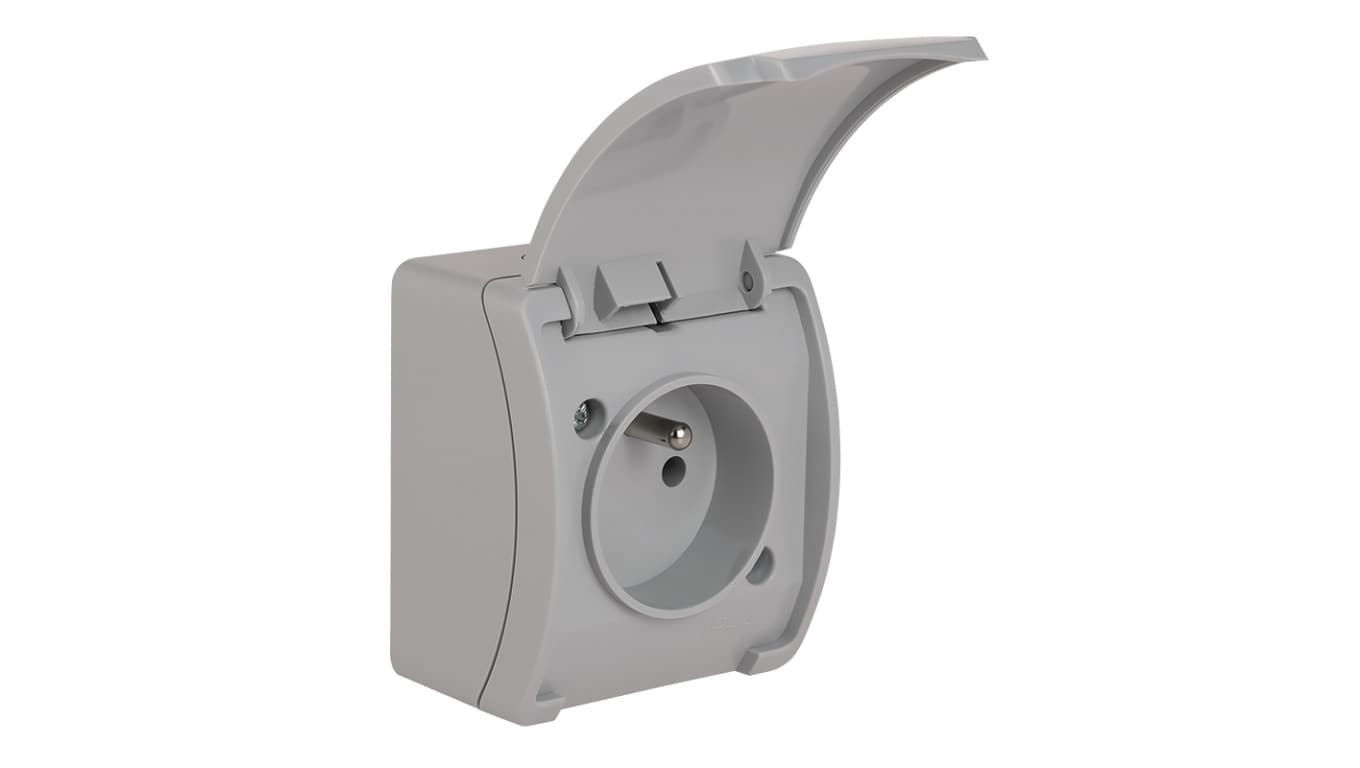 

Koala Gniazdo pojedyncze z/u (2P+Z) n/t IP44 popiel z klapką popiel VG 161-03 61.373, 2p+z) n/t ip44 popiel z klapką popiel vg 161-03 61.37