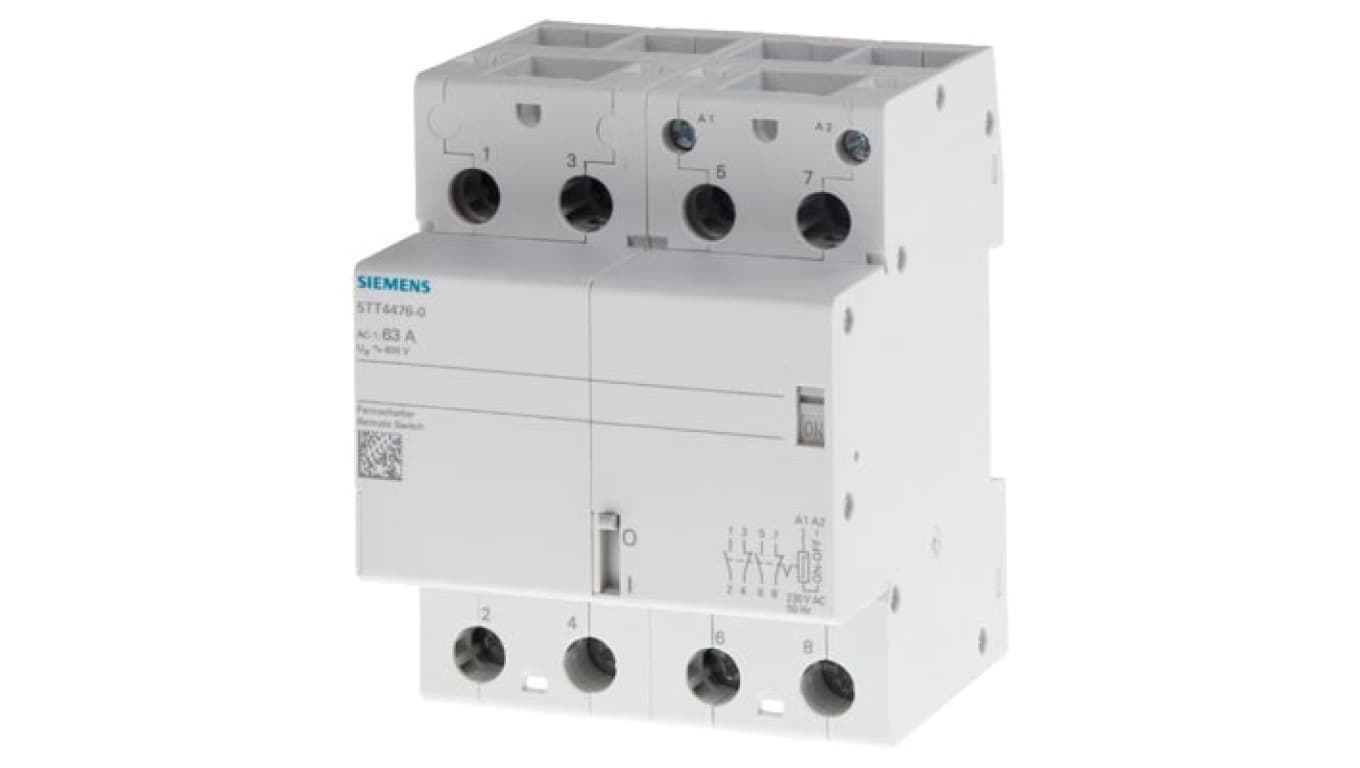 

Przekaźnik instalacyjny bistabilny 40A 4Z 230V AC 5TT4464-0