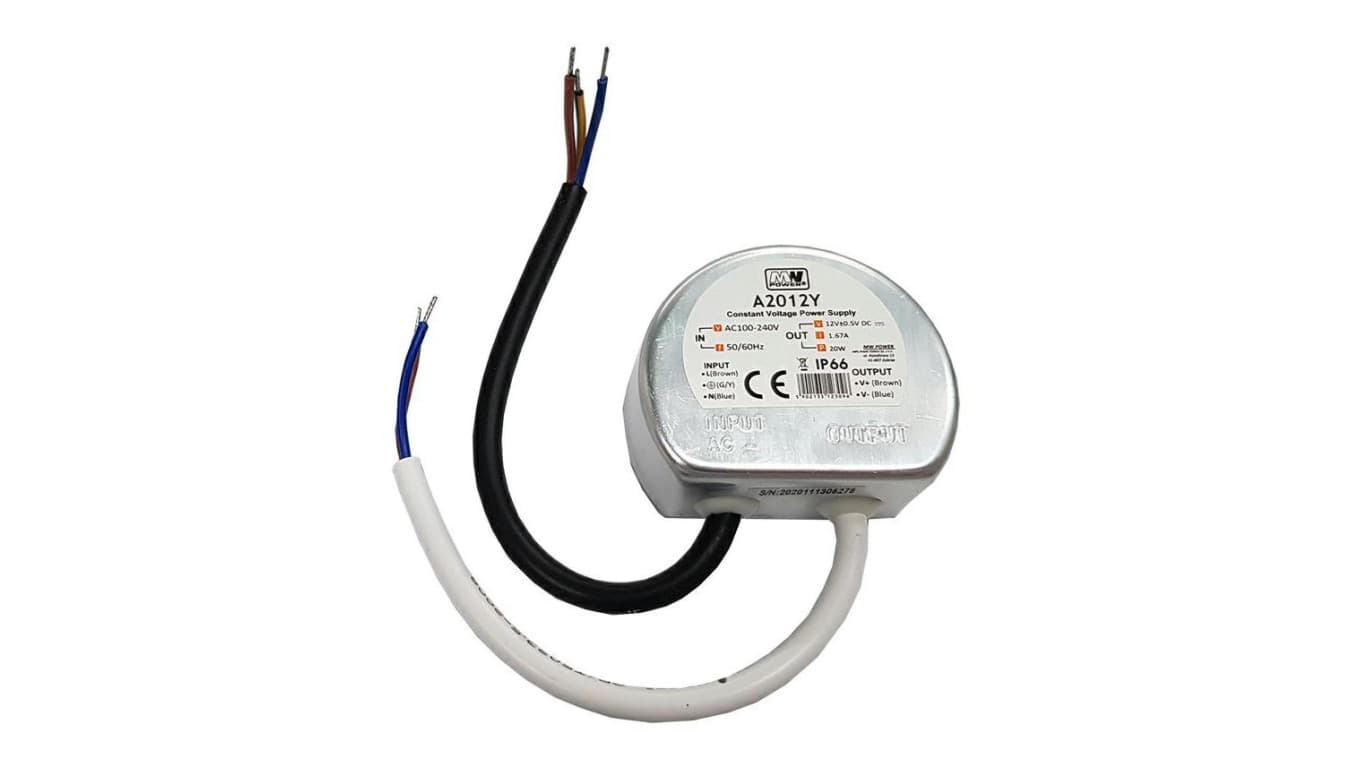 

ZASILACZ IMPULSOWY 12V/1.67A-TP MW POWER