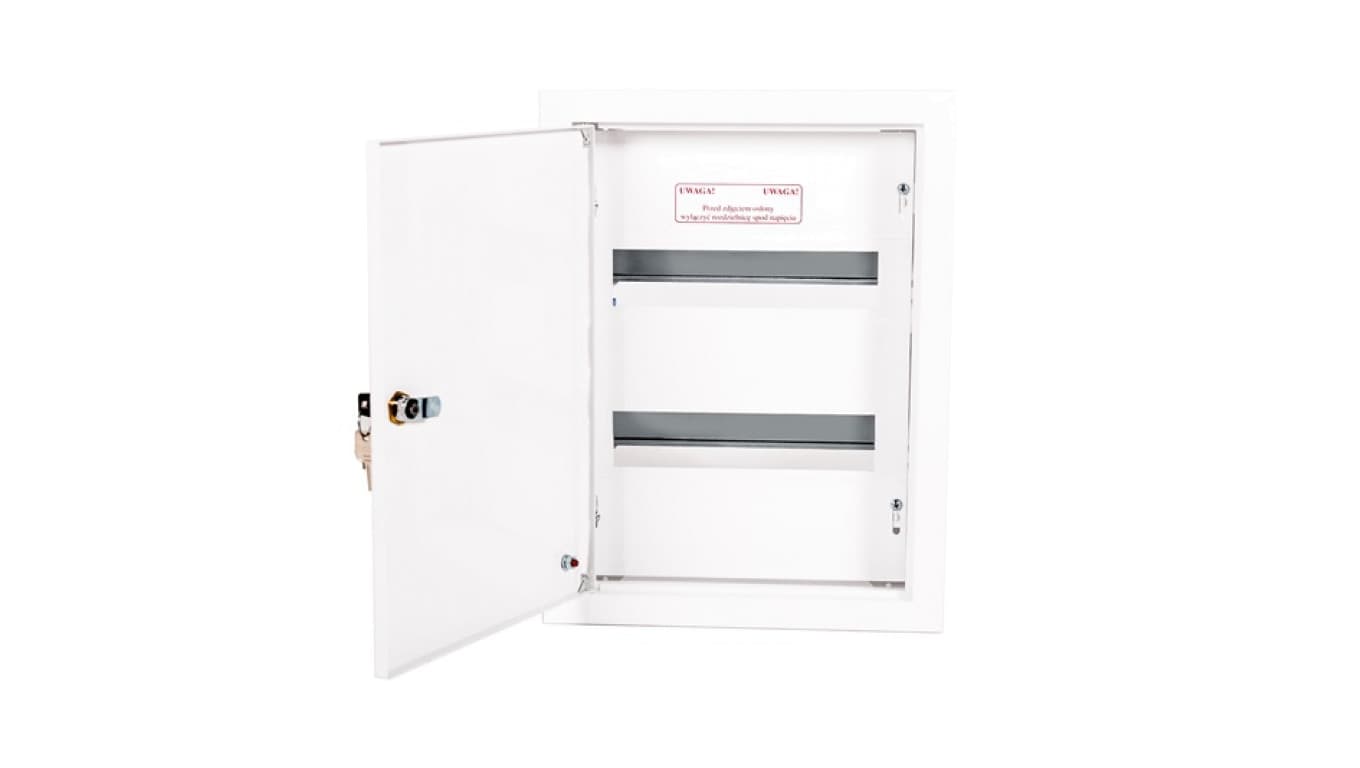 

Rozdzielnica modułowa 2x12 podtynkowa IP40 z zamkiem A-RW2