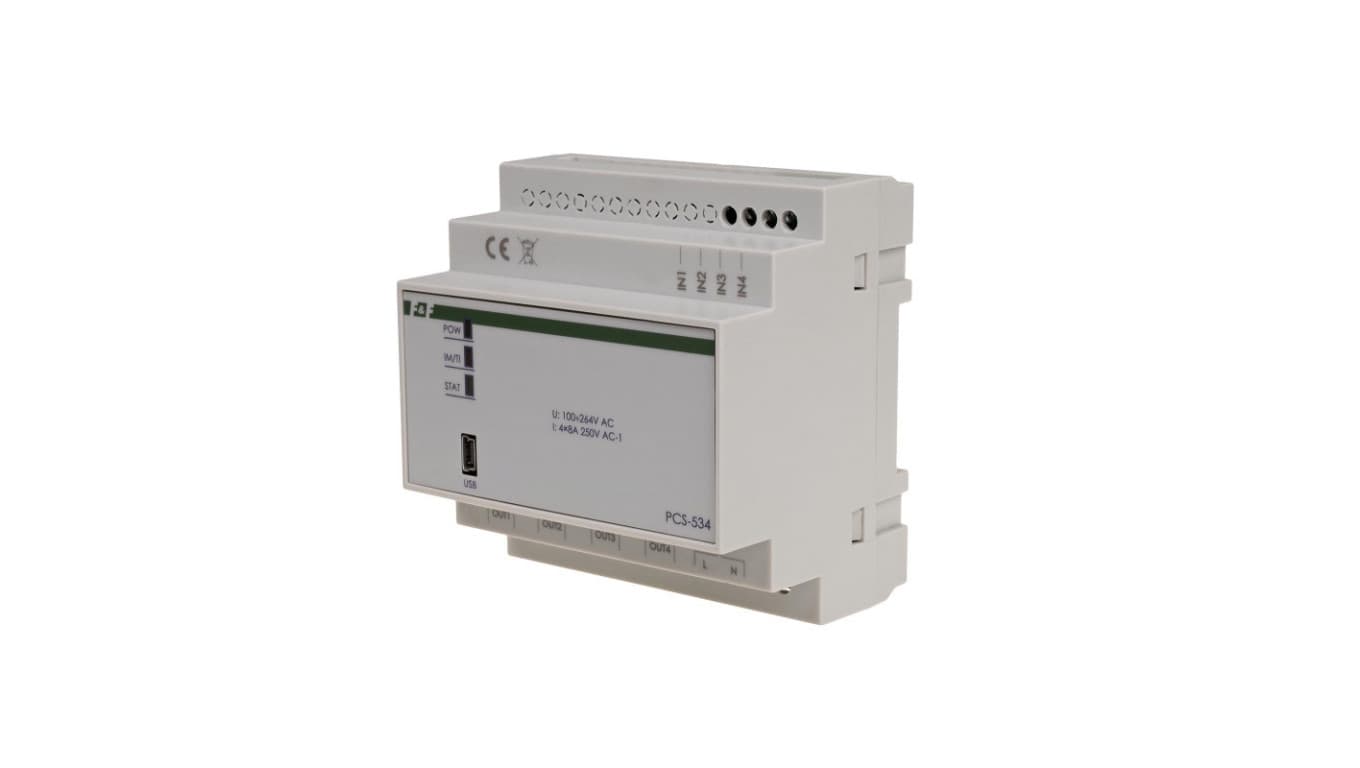 

Sterownik impulsowo-czasowy 1s-100h 24-230V AC/DC 4-kanałowy MAX-PCS-534