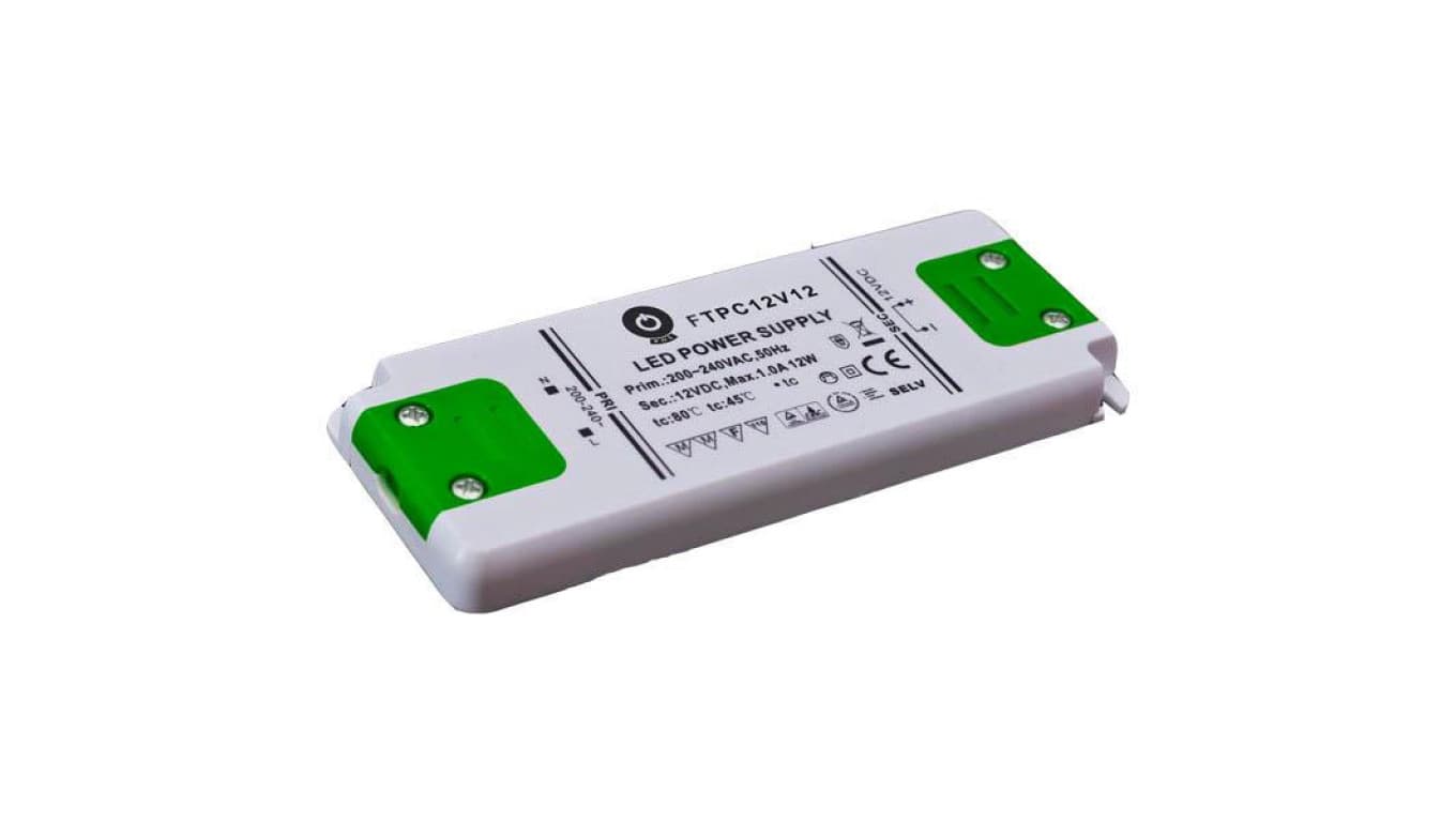 

MPL- Zasilacz FTPC 12W meblowy 12V DC ftpc12v12-c płaski slim