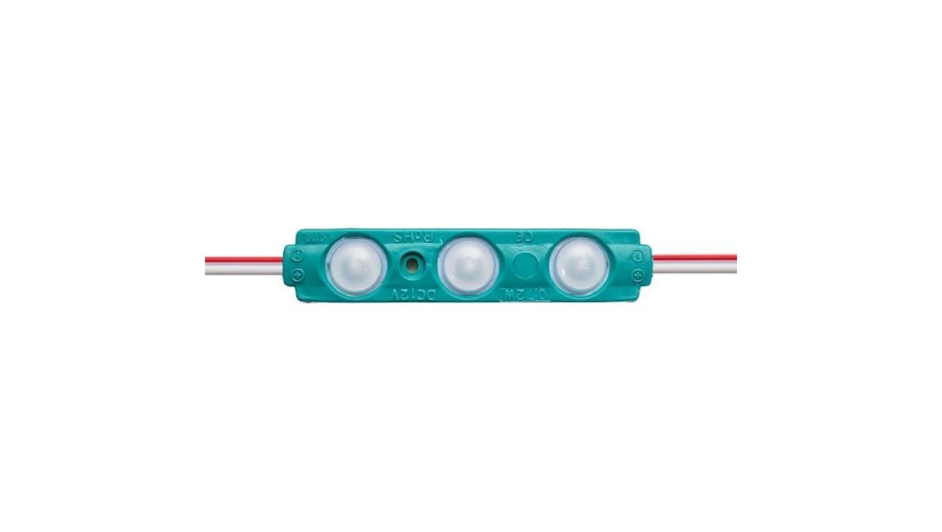 

Moduł 160st 3 led 2835 0,72W zielony 12VDC