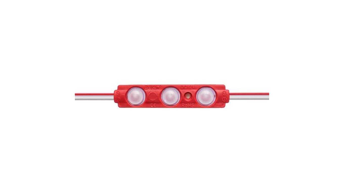

Moduł 160st 3 led smd 2835 0,72Wczerwony 12VDC