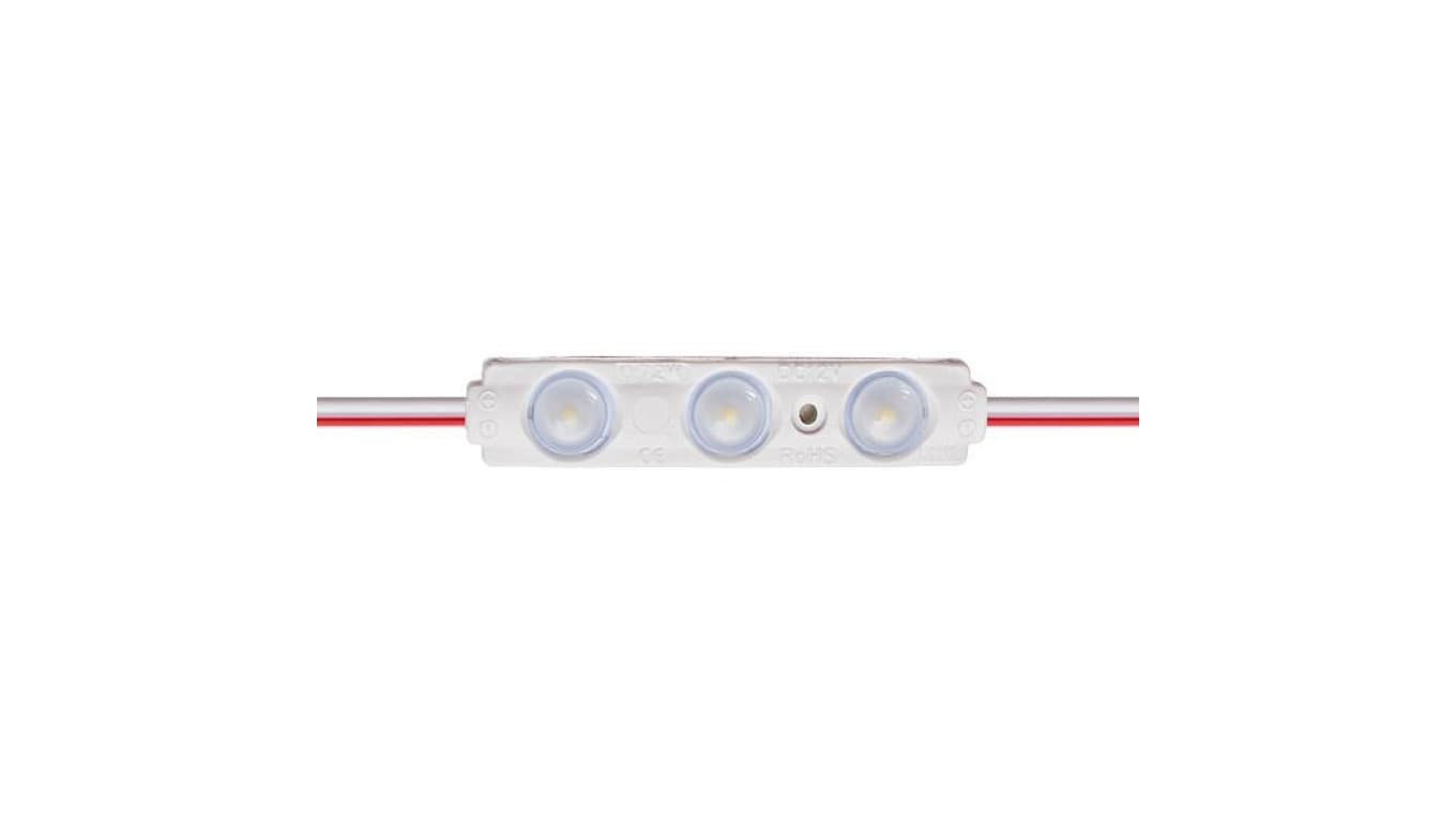 

Moduł 160st 3 led smd 2835 0,72W 4000K neutralny 12VDC 65lm