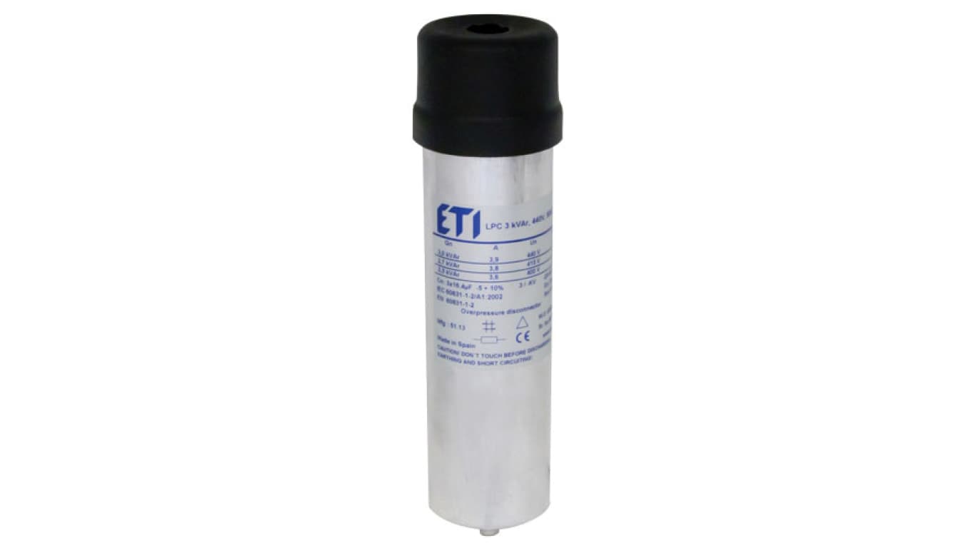 

Kondensator LPC 3 kVAr 440V 50Hz 004656711