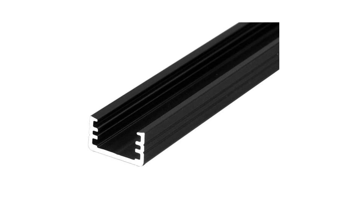 

Profil led SLIM8 1m czarny anodowany wąski (C2)