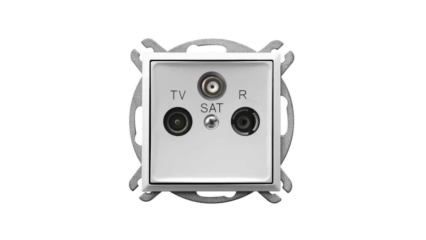 

ARIA Gniazdo RTV-SAT końcowe biały GPA-US/m/00