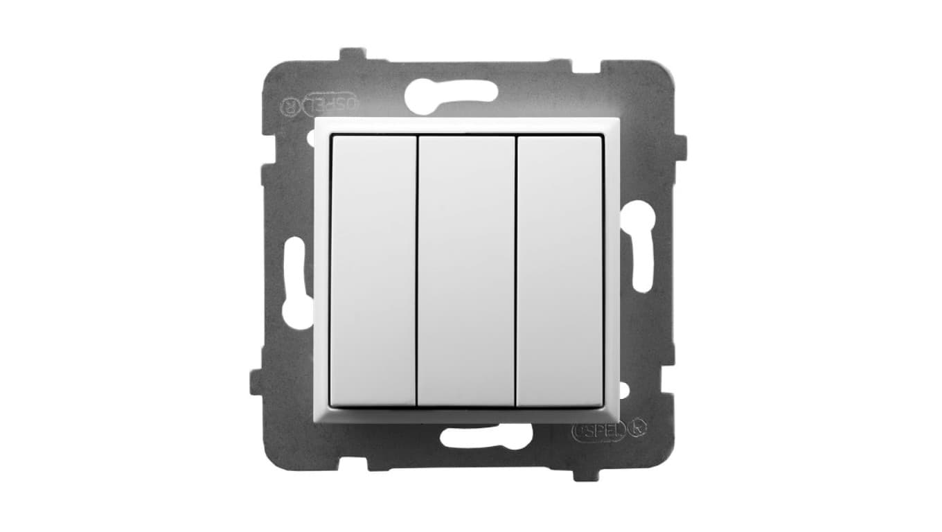 

ARIA Łącznik potrójny biały ŁP-13U/m/00