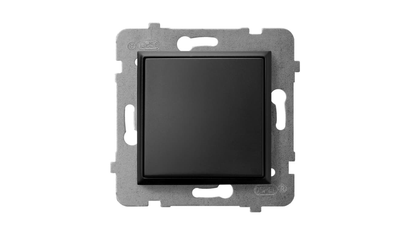 

ARIA Łącznik jednobiegunowy czarny metalik ŁP-1U/m/33