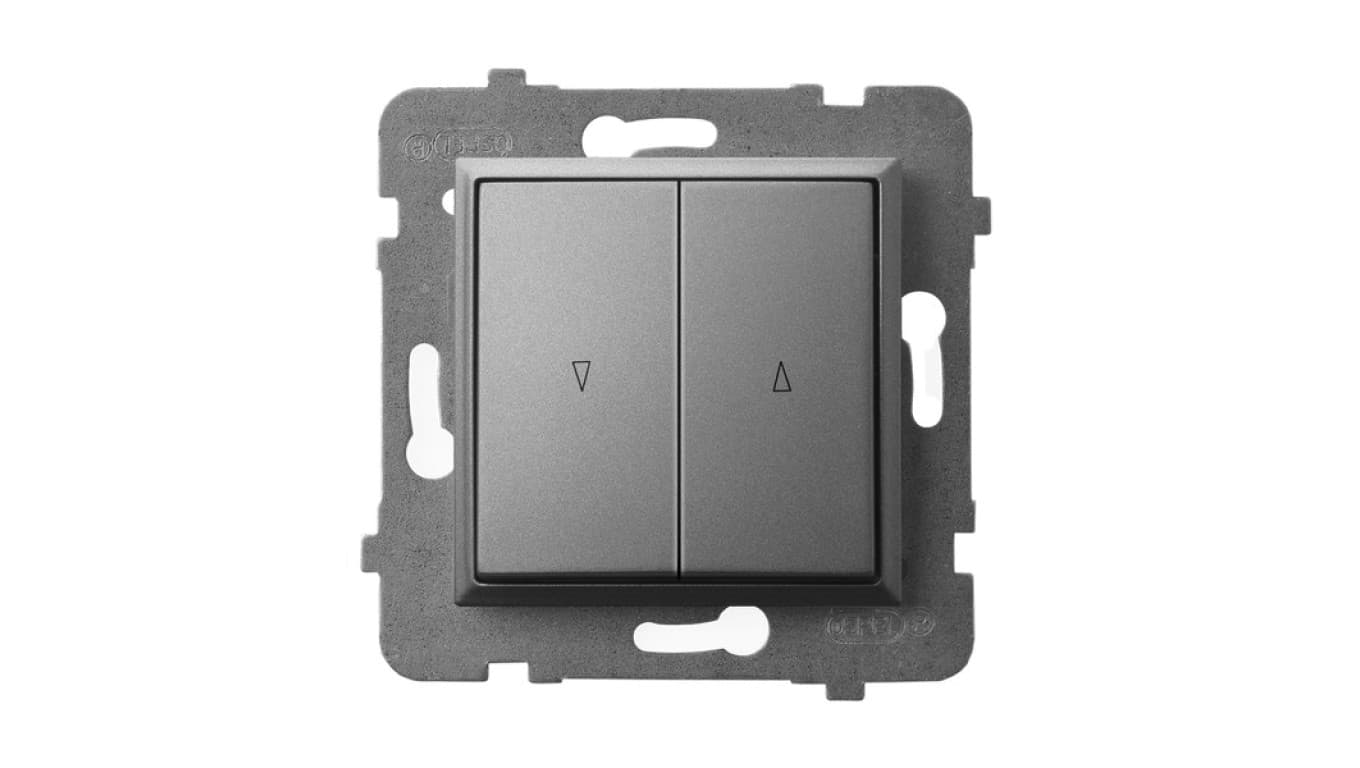 

ARIA Łącznik żaluzjowy z blokadą mechaniczną szary mat ŁP-7UB/m/70