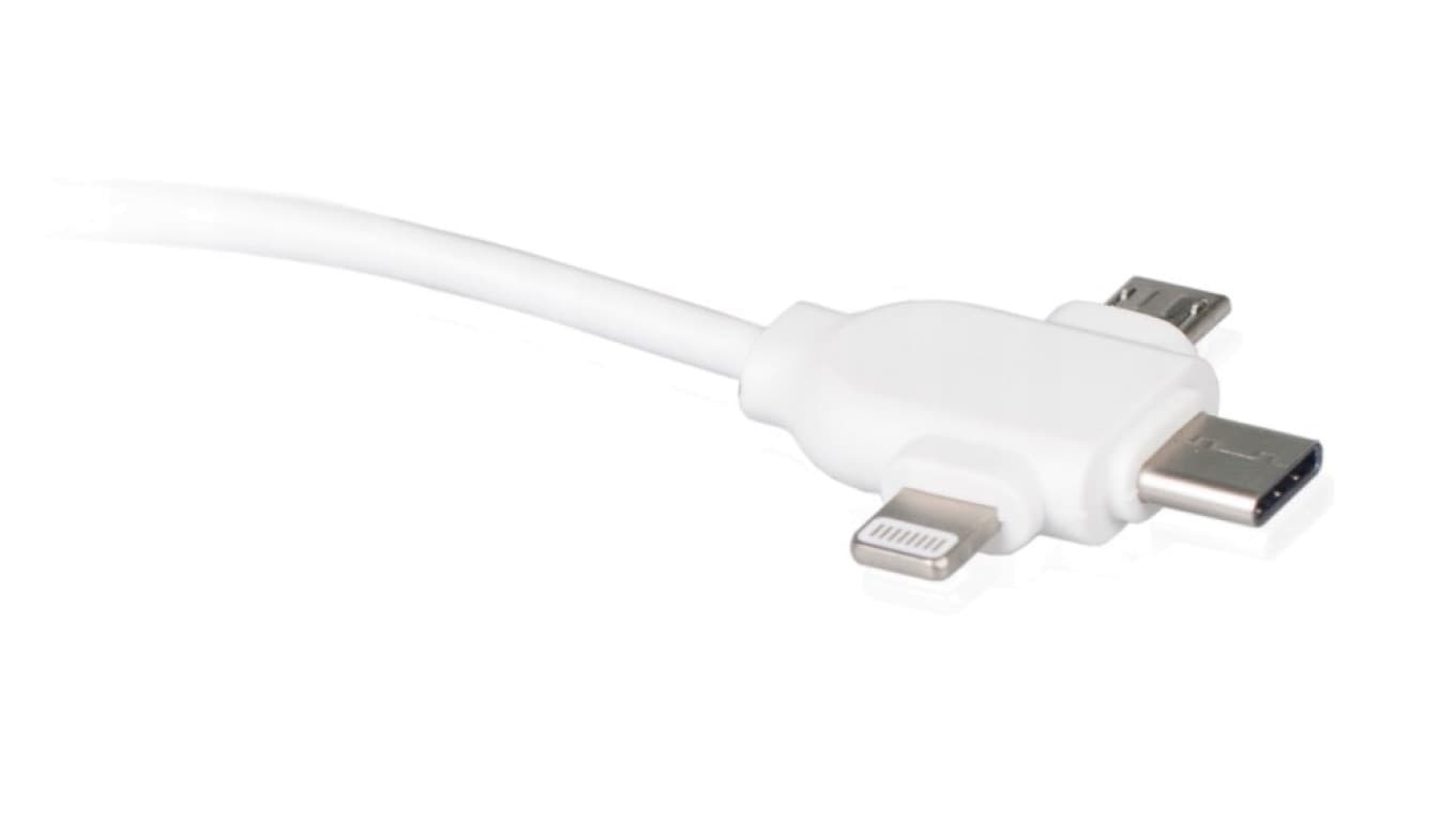

Kabel USB 3w1 microUSB/Lightnig/USB-C LB0112 LIBOX