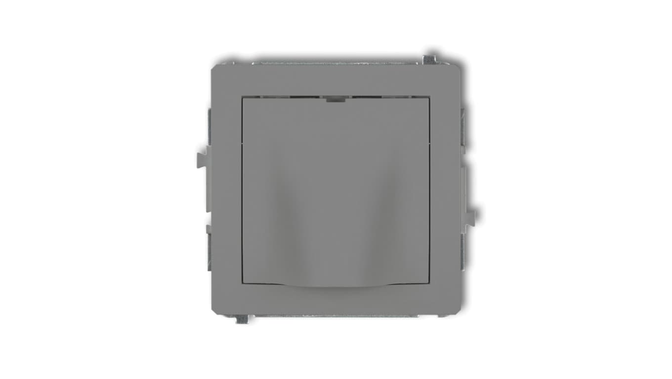

DECO Mechanizm wypustu kablowego szary mat 27DWPK