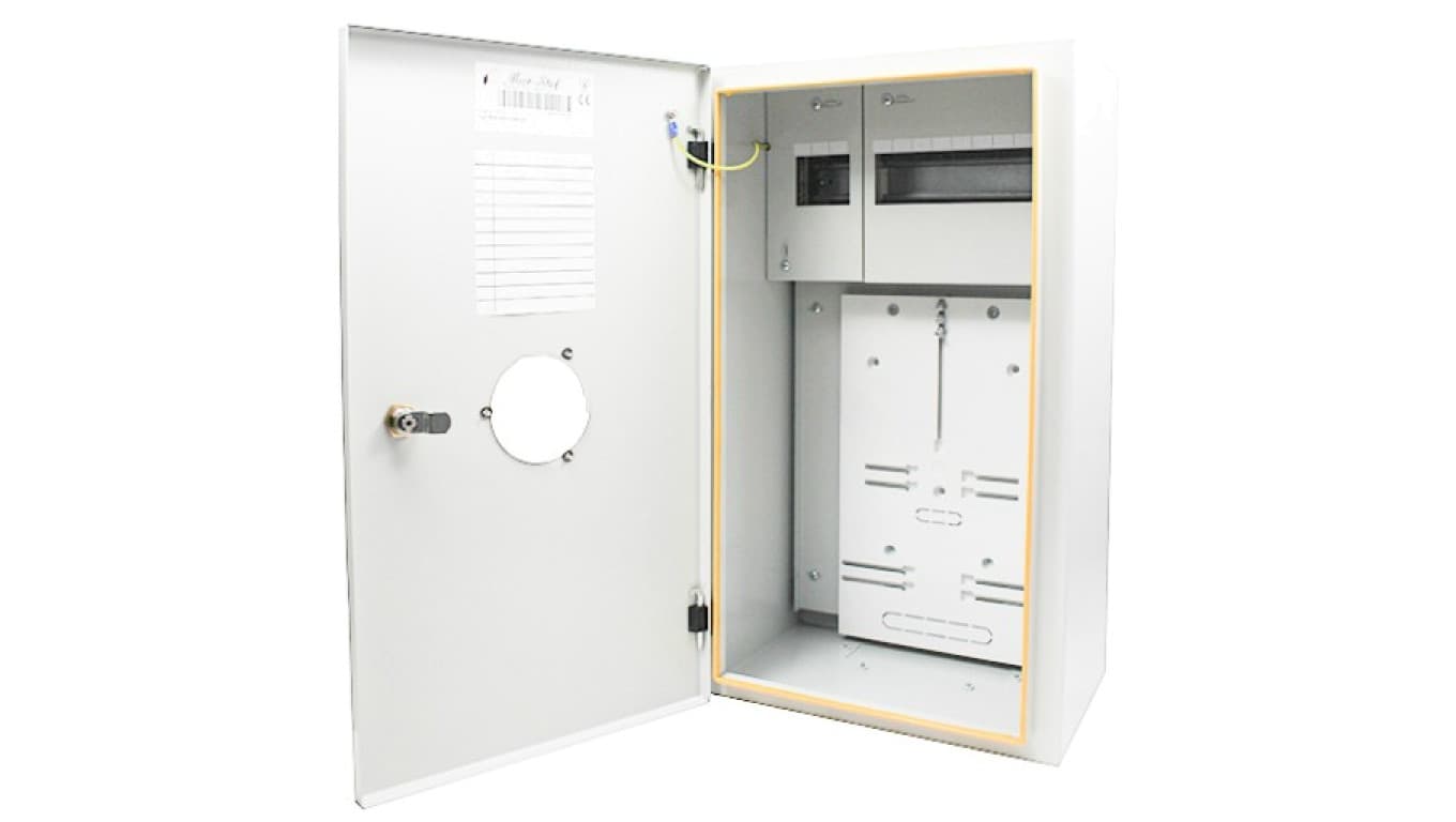 

Rozdzielnica metalowa licznikowa hermetyczna RLN-1L3F+12M(H) IP44 natynkowa 7-0006, H) ip44 natynkowa 7-000