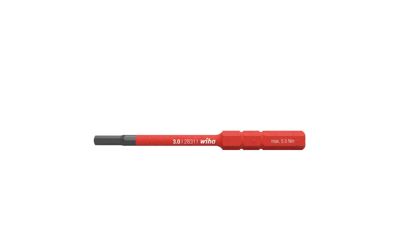 

Trzpien wymienny slimBit VDE, szesciokatny 2x75mm Wiha