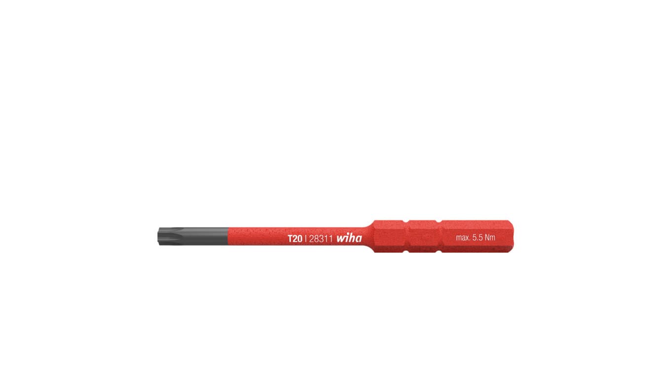 

Trzpien wymien.Torque do srub z lbem z gniazdemTORX 15x75mm VDE, Wiha